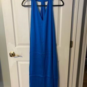 NWT Ann Taylor cobalt blue maxi dress